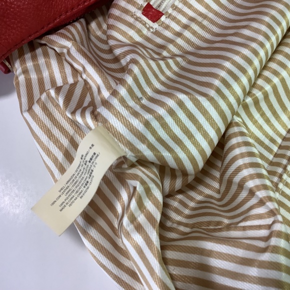 Kate Spade Cobble Hill fold over red shoulder bag - Picture 10 of 16